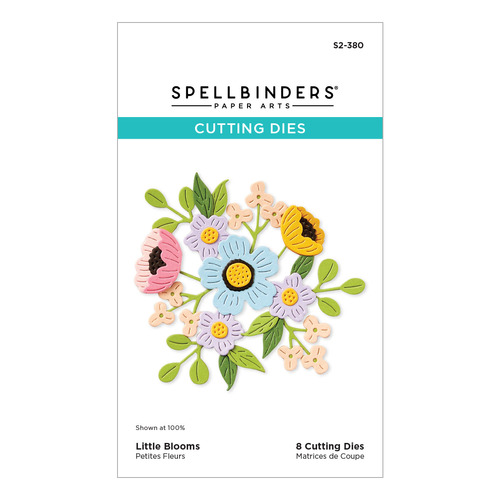 Spellbinders Little Blooms Etched Dies from the Out and About Collection