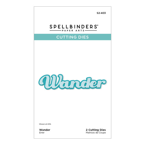 Spellbinders Wander Etched Dies from the Storytelling by Spellbinders Collection