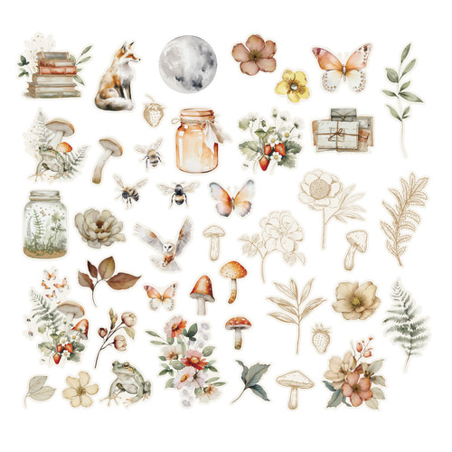 Spellbinders Woodland Tales Die Cut Shapes from the Woodland Tales Collection