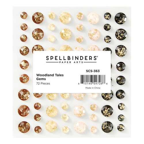 Spellbinders Woodland Tales Gold-Flecked Gems from the Woodland Tales Collection