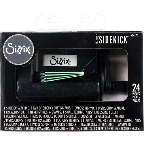 Sizzix Sidekick Starter Kit (Black) featuring Tim Holtz Designs