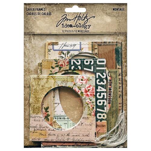 Tim Holtz Layer Frames - Montage