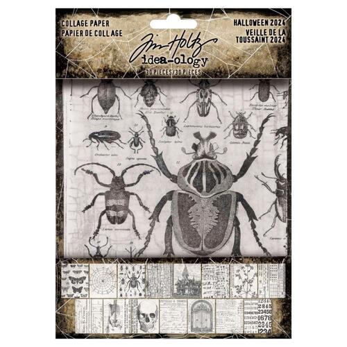 Tim Holtz Halloween 2024 Collage Paper