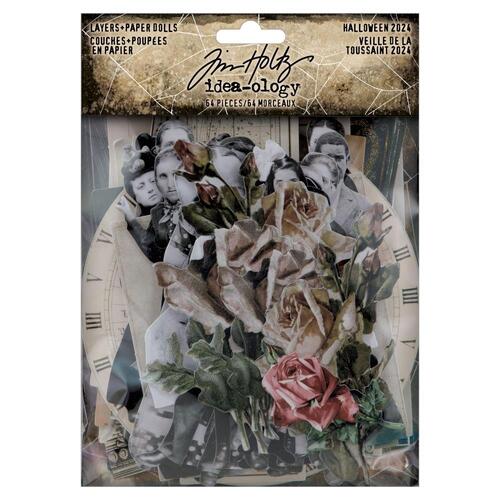 Tim Holtz Halloween 2024 Layers - Paper Dolls