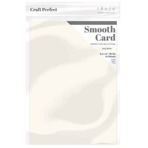 Craft Perfect Ivory White Smooth Card