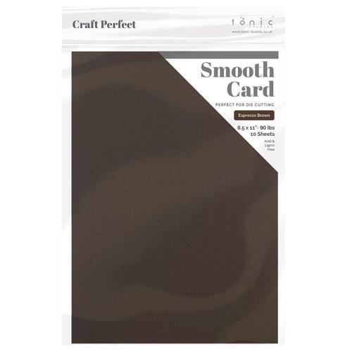 Craft Perfect Espresso Brown Smooth Card 