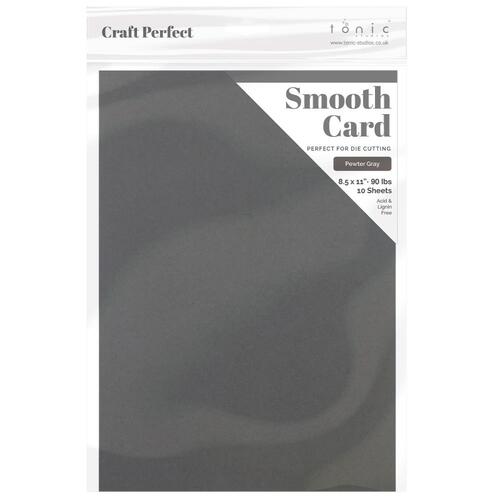 Craft Perfect Pewter Grey Smooth Card