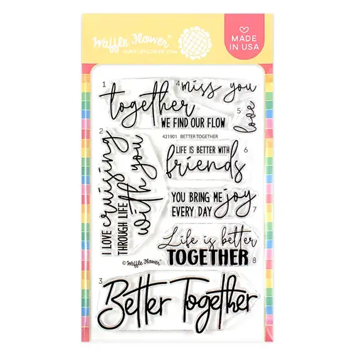 Waffle Flower Better Together Stamp Set